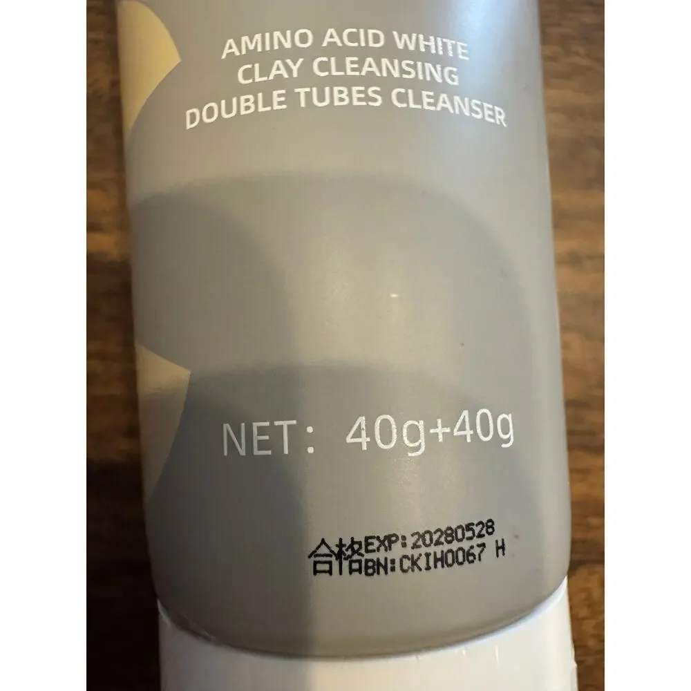 CKA Clean Pores and Reduce Oil Facial Skincare 80g White and Gray Exp 5/2028